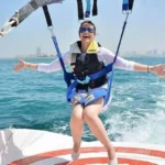 Exciting water sports activities during a yacht charter in Dubai