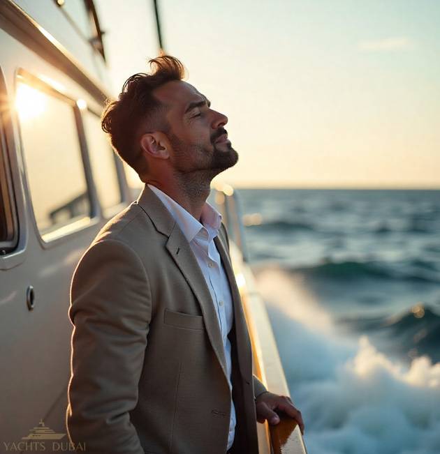 slow breathing the moment you feel seasickness on a yacht 