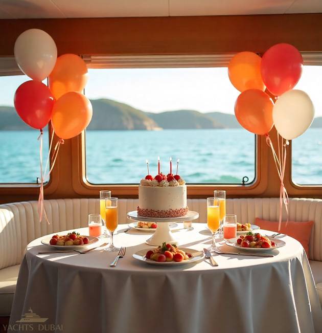 احجز يخت عيد ميلاد