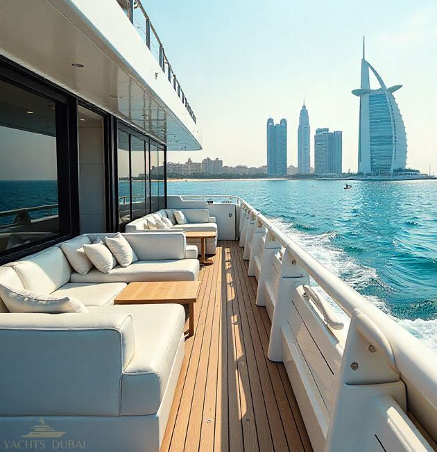 dubai marina as a great place for yacht charter