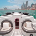 Private fishing boat in Dubai – bow seating