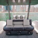 Private fishing boat in Dubai – rear lounge