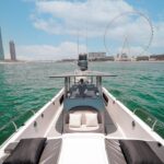 Private fishing boat in Dubai – front deck